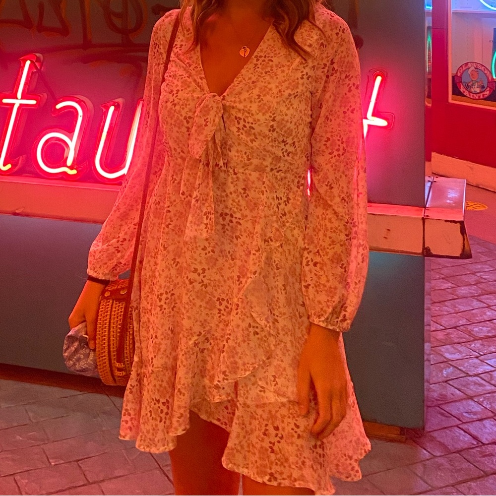 Floral Pink Dress